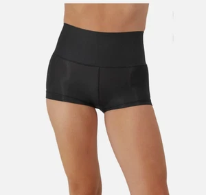 Maidenform Women’s Black Shapewear Mid Waist Shaping Boy shorts Size M - Picture 1 of 9