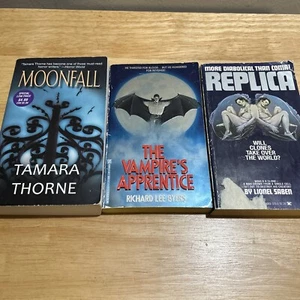 Vintage Lot Of 3 Zebra Horror Novel Book Paperbacks From Hell Retro Replica - Picture 1 of 12