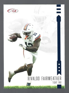 2025 SAGE Blue Low Series #27 Rivaldo Fairweather Auburn Tigers Football Card - Bild 1 von 1