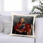 King Charles Iii Cushion Cover, Coronation Pillowcase