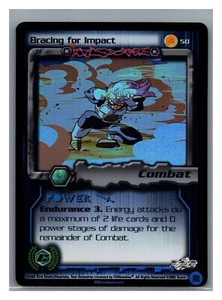 1x DBZ CCG BRACING FOR IMPACT 50 HOLO FOIL CELL GAMES SAGA DRAGON BALL Z LIMITED - Bild 1 von 1