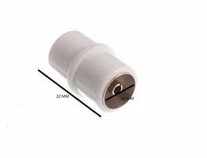 Conectores De Antena De Tv Coaxial De Metal En Línea Paquete De 6 - Imagen 1 de 1