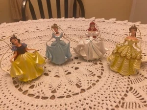 4 Walt Disney Parks Holiday Collection Christmas Ornament  Princess' Never Used - Picture 1 of 19