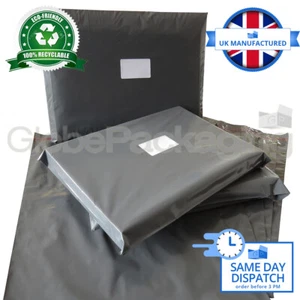 STARKE GRAUE PORTOVERSANDTASCHEN *100 % RECYCELBAR* - Bild 1 von 16