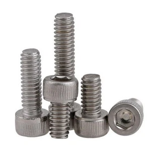 UNC BSW 5/8-11  3/4-10   304 SS HEX Socket Cap Head Screw Allen - Picture 1 of 7