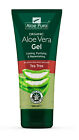 Aloe Pura Organic Aloe Vera Gel with Antiseptic Tea Tree Oil 200ml X 2