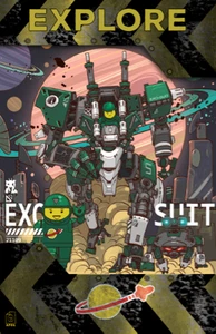Póster original LEGO Art IDEAS EXO TRAJE Espacio 11""x17 - Imagen 1 de 1