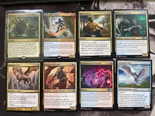 Multi-color 8 Card Lot Magic the Gathering MTG. Pack Fresh See Description