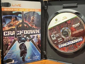 Crackdown Microsoft Xbox 360, 2010 w/Manual CIB Not Original Case - Picture 1 of 4