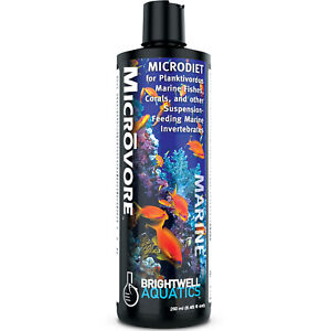 Brightwell Aquatics Microvore 250mL Fish Coral Invertebrate Microdiet Food