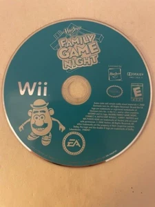 Hasbro Family Game Night (Nintendo Wii, 2008) nur Disc getestet funktioniert - Bild 1 von 3