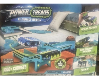POWER TREADS All-Surface Vehicles TURBO RACE PACK Track Set NEW - Image 1 of 2