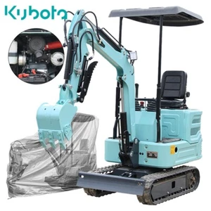 Kubota Diesel 1Ton 2200 lb Mini Excavator Attachment Hydraulic Thumb garden Farm - Picture 1 of 23