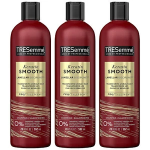 3-New TRESemmé Keratin Smooth Smoothing Shampoo for Frizzy Hair Formulated With - Picture 1 of 4