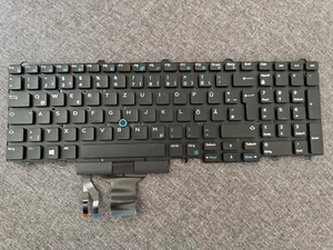 Dell Latitude 5590/5591 Original Tastatur Deutsch German Keyboard DE QWERTZ - Afbeelding 1 van 3