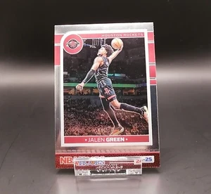 2024-25 Panini NBA Hoops Opti-Chrome Jalen Green Silver Prizm Parallel SP - Bild 1 von 1