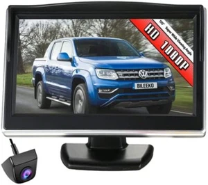 HD 5"Rear View Monitor 1080P Backup Camera Wired Kit for RV Van Car Trailer 12V - Imagen 1 de 7