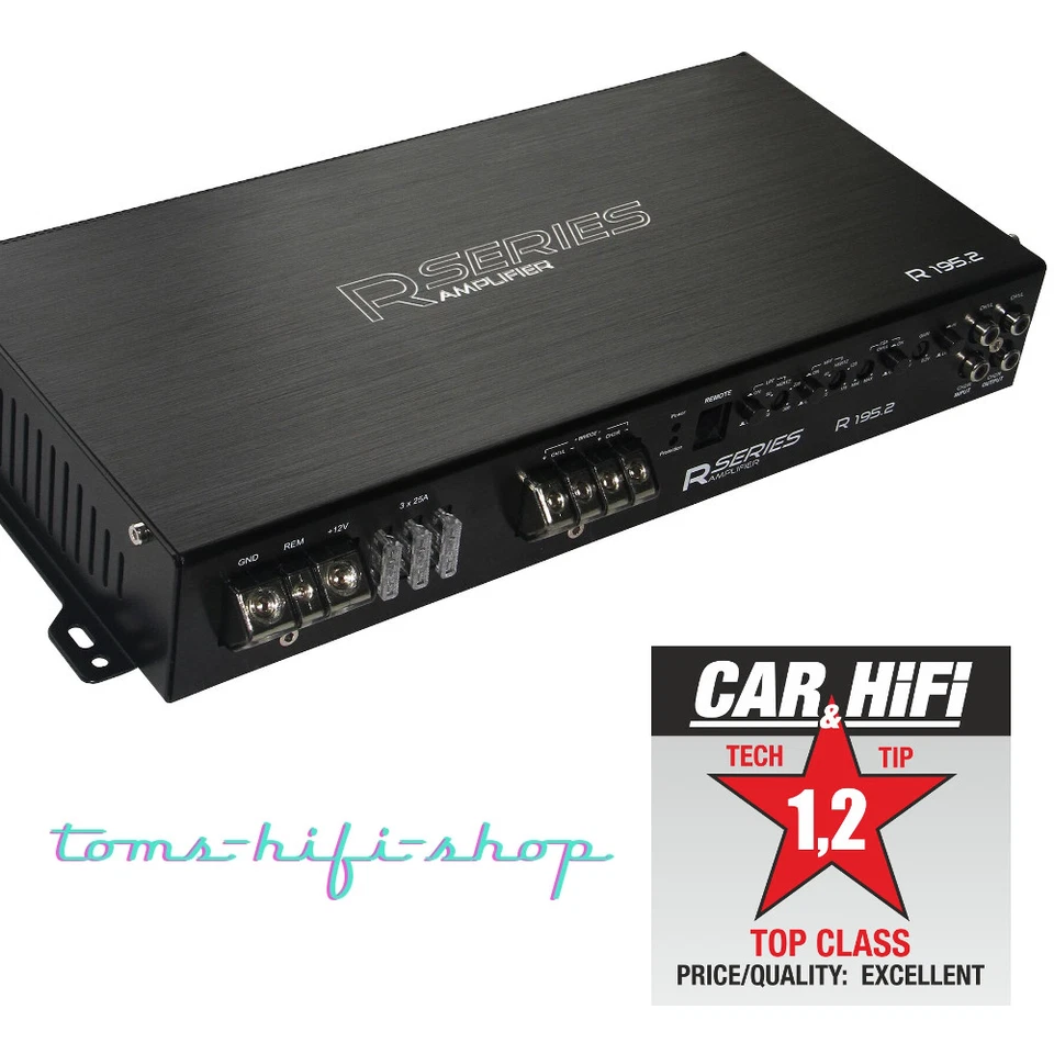 Audio System Radion R195.2 2-Kanal Auto Verstärker Endstufe 580 Watt/RMS - Bild 1 von 1