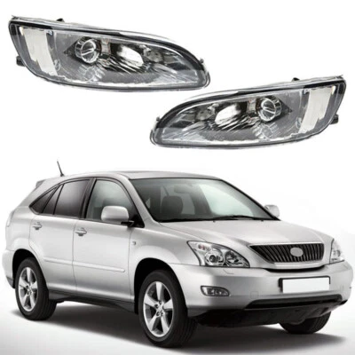 1 par de faros antiniebla DRL con bombilla para parachoques delantero Lexus RX300 RX350 2003-2008 Foto 1 de 4