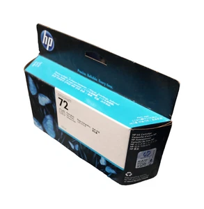 NEW Genuine HP DesignJet 72 130 ml Photo Black Ink Cartridge C9370A APR 2021 - Picture 1 of 1
