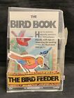 The Bird Book Illustrated Guide &The Bird Feeder Clear Plexiglass w Suction Cup