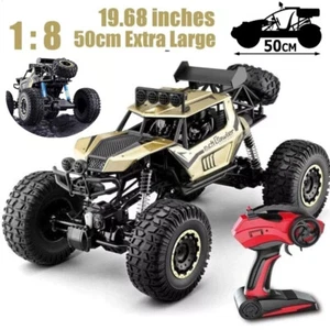 4WD RC Auto Crawler Off Road 1:8 50cm Ferngesteuertes Auto 20km/h Monster Truck - Bild 1 von 12