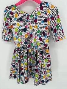 Dotdotsmile Girls Dress 12/24 Months Multi Color Pineapples New With Tags - Picture 1 of 7