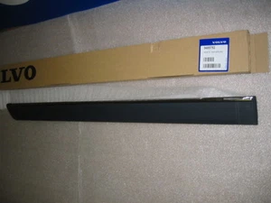 Original Volvo Zierleiste hint.Tür re. Mitte anthrazit mit Chroml. S80 *9485752* - Picture 1 of 1