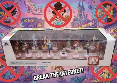 Juego de mega figuras Disney Ralph Breaks the Internet con 15 princesas diferentes NUEVO  Foto 1 de 4