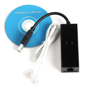 External Dial Up Voice Fax Data Modem Windows 10 / 8 / 7 / XP / Vista USB 56K - Afbeelding 1 van 12
