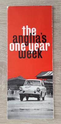 Ford Anglia Endurance Test Brochure 1961 - Image 1 of 3