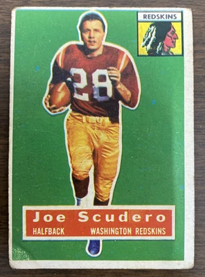 JOE ANDREW  SCUDERO 1956 TOPPS #85 WASHINGTON REDSKINS - Image 1 of 2