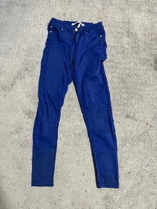 Celebrity Pink Damen Junior 3/26 blau Tiefe Mid Rise Skinny Jeans - Bild 1 von 7