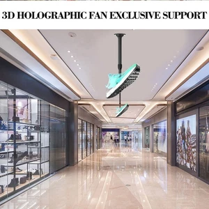 Adjustable 3D Holographic Fan Advertising Display For Offices - Picture 1 of 24