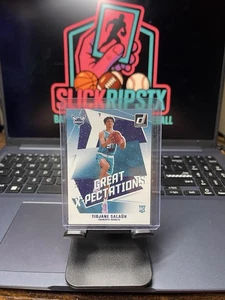 2024-25 Panini Donruss Great X-Pectations Tidjane Salaun #8 Blue Winter /75 (RC) - Picture 1 of 3