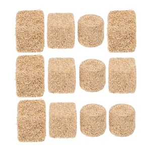 12 Pcs Haystack Model Bails Small Bales for Decorating Work Mini Decoration - Picture 1 of 12
