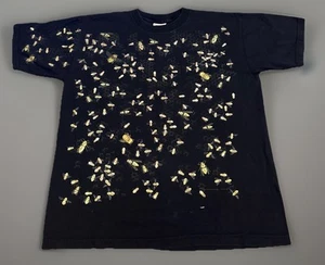 Camiseta vintage 1997 abeja abeja avispa avispón insecto estampado naturaleza XL - Imagen 1 de 12