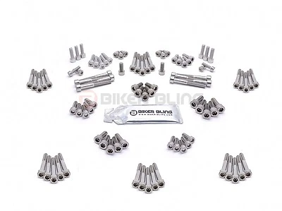 Honda CBF1000 2007 stainless steel engine casing case cover motorcycle bolts kit - Image 1 of 4