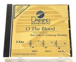 Daywind - Kari Jobe & Gateway Worship - O The Blood - accompaniment track cd - Picture 1 of 3