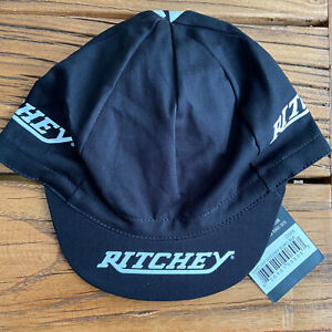 RITCHEY EURO Black Cycling Cap New Bike Hat New Design !! Free Shipping !! 