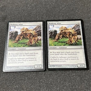 Walking Atlas Magic The Gathering Mtg Artifact Worldwake Card 2 - Picture 1 of 4