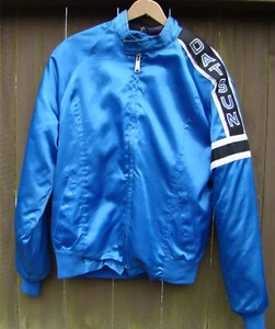 Vintage Datsun Satin Bomber Jacket w/ Liner 1970s-80s racing 510 240Z 260Z 280Z - Picture 1 of 8
