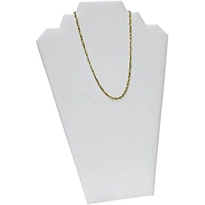 Collar Caballete Cuero sintético Blanco Medidas 8 1/4" x 12 1/2" Alto Foto 1 de 2