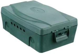 MASTERPLUG - Outdoor Weatherproof Connection Box, Green, IP54 - Picture 1 of 1