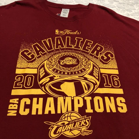 2016 Cleveland Cavaliers Championship Ring Mens T-shirt Size 3XL @ #26 Cover