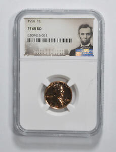 PF68 1956 Lincoln Wheat Cent NGC PR Proof Special Label PR Proof