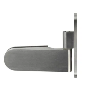 Set 2 Cerniere Porta Vetro Acciaio Inox,Casa Bagno Doccia Balcone Ufficio Hotel - Foto 1 di 9