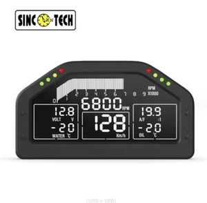 Car Sinco Tech Dashboard Sensor KIT Racing Display LCD Screen Gauge DO925 - Picture 1 of 16