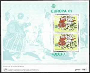 Madeira 1981 Yvert SS 2 Europa CEPT MNH VF - Imagen 1 de 1