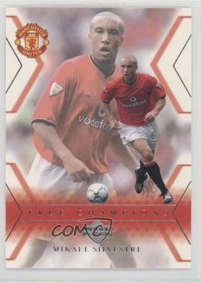 2001 Upper Deck Manchester United True Champions Mikael Silvestre Silvertre 0cp0 Foto 1 de 3
